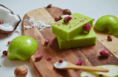 Apple Rose Exfoliating Bar - SoapCraftersCo