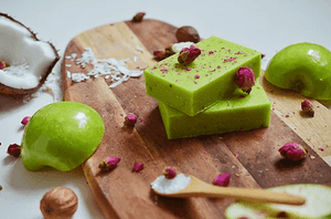 Apple Rose Exfoliating Bar - SoapCraftersCo