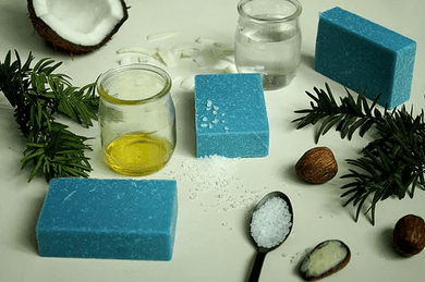 Blue Water Exfoliating Bar - SoapCraftersCo