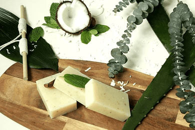 Eucalyptus Aloe Bar - SoapCraftersCo