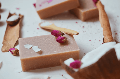 Sandalwood Rose Exfoliating Bar - SoapCraftersCo