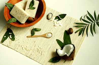 Spearmint Basil Exfoliating Bar - SoapCraftersCo