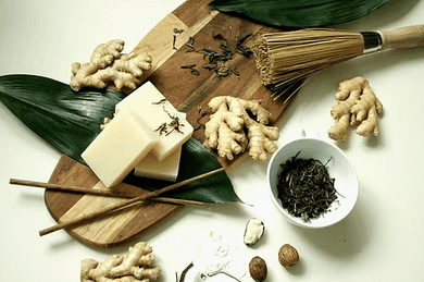 White Tea & Ginger Bar - SoapCraftersCo